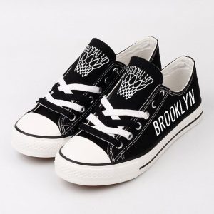 Brooklyn Nets NBA Basketball 2 Gift For Fans Low Top Custom Canvas Shoes LT0675