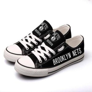 Brooklyn Nets NBA Basketball Gift For Fans Low Top Custom Canvas Shoes LT0150