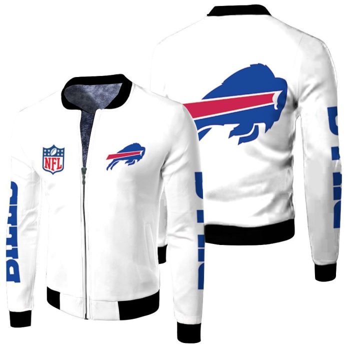 Buffalo Bills NFL Bomber Jacket3D Fleece Bomber Jacket