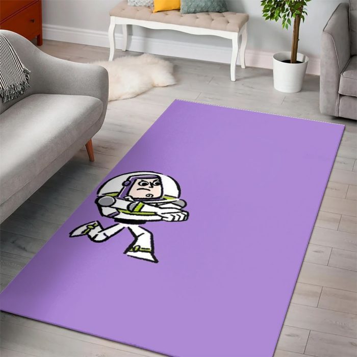 Buzz Lightyear Toy Story Woody Disney Movies Area Rugs Living Room Carpet Floor Decor