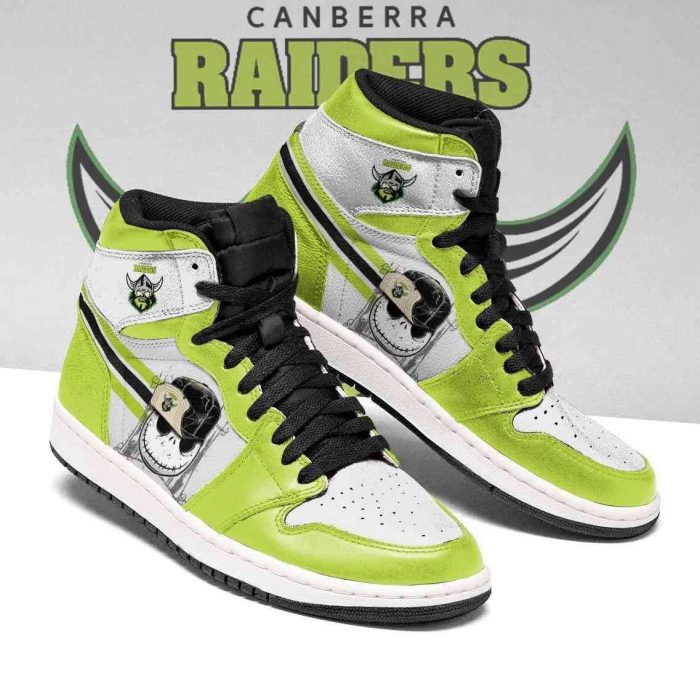 Canberra Raiders NRL Football Air Jordan 1 Sport Custom Sneakers