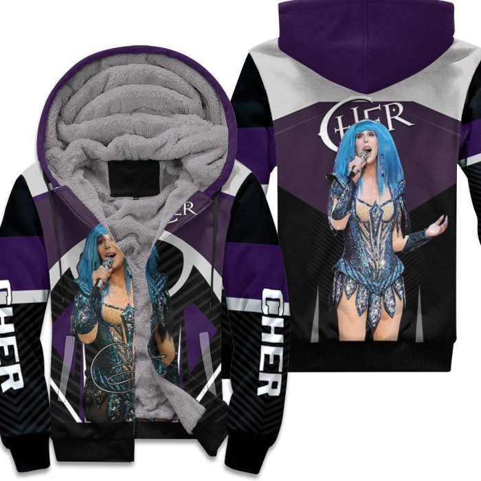 Cher Legend Signer Signed For Fan 3D Unisex Fleece Hoodie