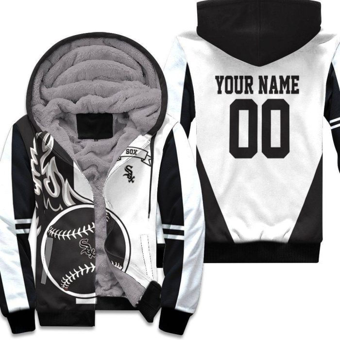 Chicago White Sox 3D Personalized Unisex Fleece Hoodie