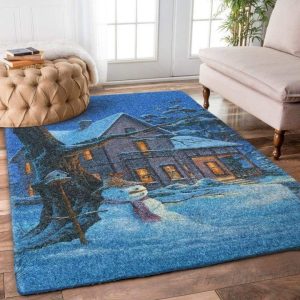 Christmas Snowman Rug Home Decoration - Floor Decor