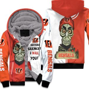 Cincinnati Bengals Haters I Kill You 3D Unisex Fleece Hoodie