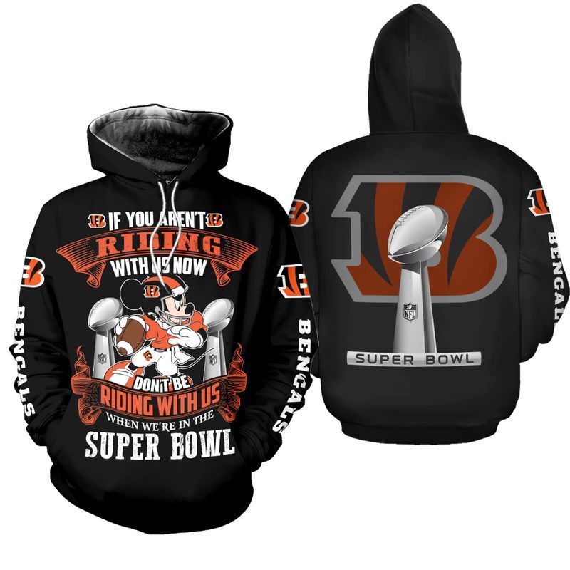 Cincinnati-Bengals-Mickey-Mouse-If-You-Riding-With-Us-Now-Dont-Be-Riding-With-Us-Gift-For-Fan-3D-T-Shirt-Sweater-Zip-Hoodie-Bomber-Jacket-1