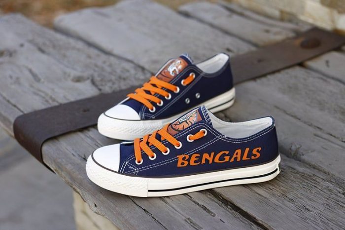 Cincinnati Bengals NFL Football Gift For Fans Low Top Custom Canvas Shoes