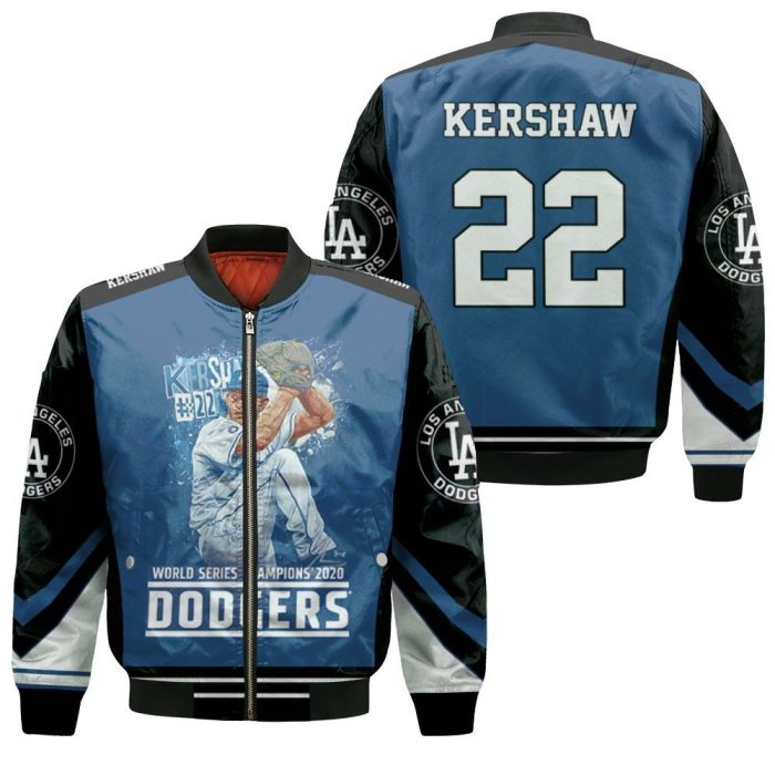 Clayton Kershaw 22 La Dodgers Bomber Jacket