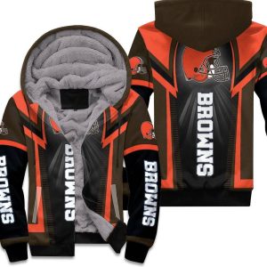 Cleveland Browns For Fans Unisex Fleece Hoodie