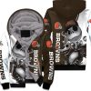 Cleveland Browns Jack Skellington And Zero Unisex Fleece Hoodie