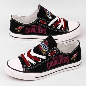 Cleveland Cavaliers NBA Basketball 3 Gift For Fans Low Top Custom Canvas Shoes LT1020
