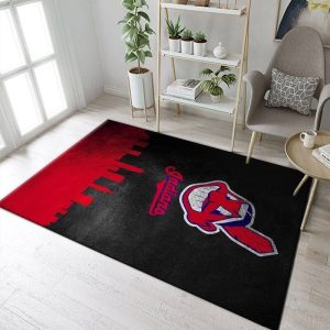 Cleveland Indians MLB 5 Area Rug Living Room And Bed Room Rug R0319