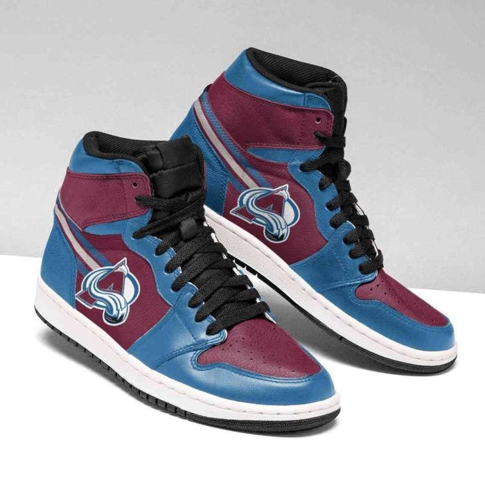 Colorado Avalanche NHL Air Jordan 1 Sport Custom Sneakers