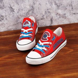 Colorado Avalanche NHL Hockey Gift For Fans Low Top Custom Canvas Shoes