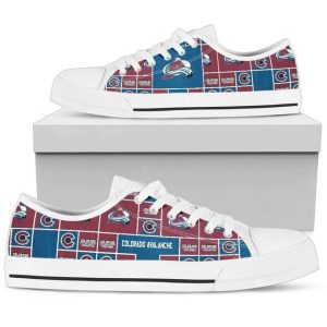 Colorado Avalanche Nhl Hockey 1 Low Top Sneakers Low Top Shoes