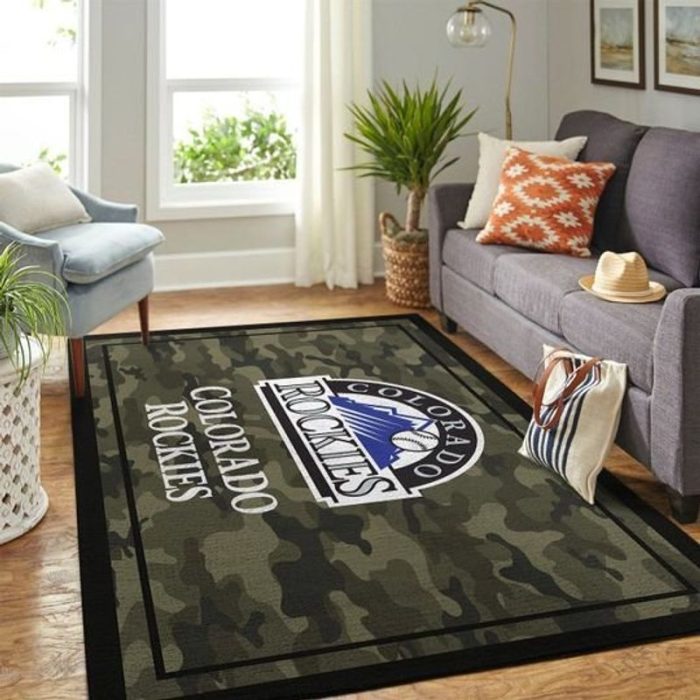 Colorado Rockies MLB 3 Area Rug Living Room And Bed Room Rug