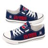 Columbus Blue Jackets NHL Hockey 2 Gift For Fans Low Top Custom Canvas Shoes