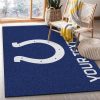 Customizable Indianapolis Colts Personalized Accent Rug Nfl Area Rug For Christmas Kitchen Rug Family