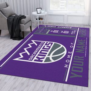 Customizable Sacramento Kings Wincraft Personalized Nba Area Rug Living Room Rug