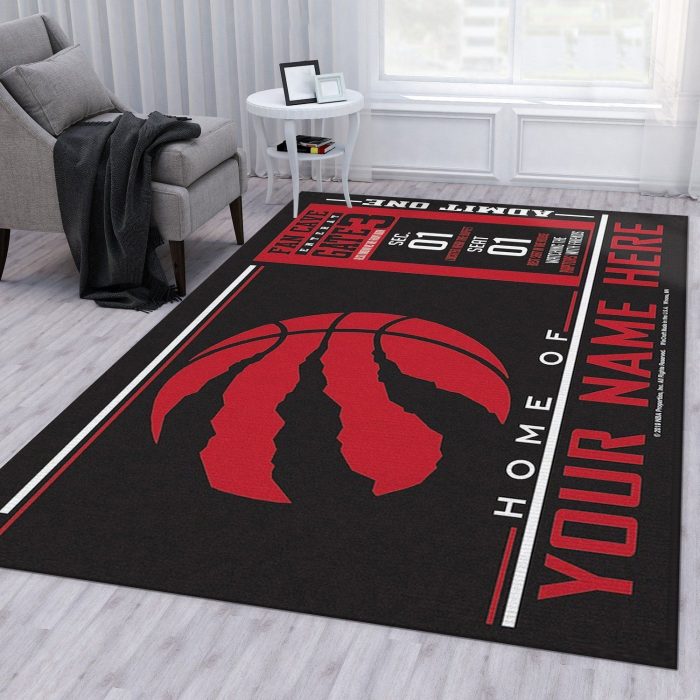 Customizable Toronto Raptors Wincraft Personalized Nba Rug Bedroom Rug Us Decor