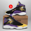 Customized Name Minnesota Vikings Jordan 13 Personalized Shoes