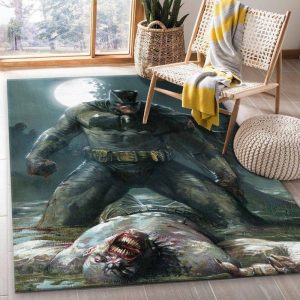 DC Comics Batman Bat Knight Victorious Area Rug Carpet Living Room And Bedroom Rug Christmas