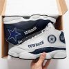 Dallas Cowboys Air Jordan 13 Custom Sneakers Football Sneakers