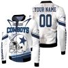 Dallas Cowboys Helmet Nfc East Division Super Bowl 2021 Personalized Fleece Bomber Jacket