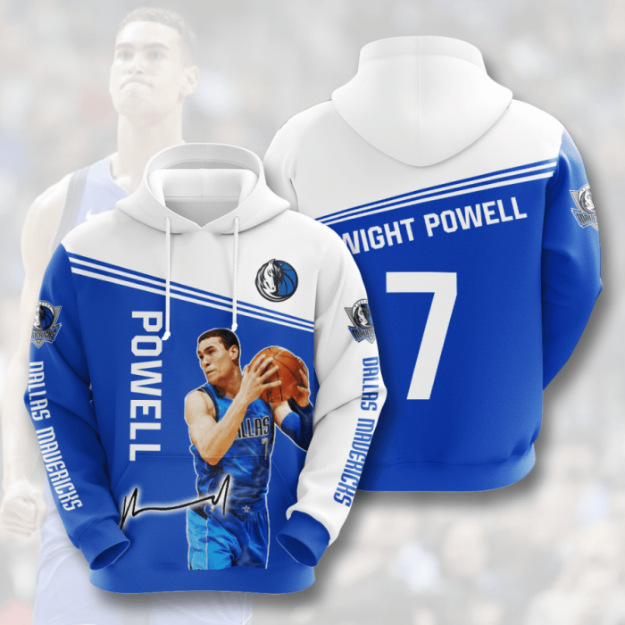 Dallas Mavericks 3D Hoodie