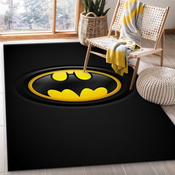 Dc Batman Area Rug Rugs For Living Room Rug Home Decor