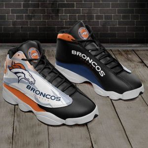 Denver Broncos Football Air Jordan 13 Shoes