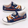 Denver Broncos NFL Football 1 Gift For Fans Low Top Custom Canvas Shoes
