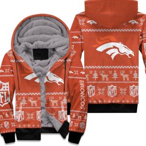 Denver Broncos Nfl Ugly Sweatshirt Christmas 3D Unisex Fleece Hoodie
