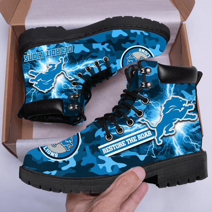 Detroit Lions All Season Boots - Classic Boots