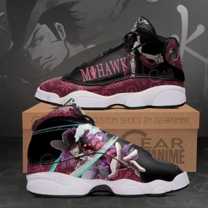 Dracule Mihawk Jordan 13 Sneakers One Piece Custom Anime Shoes