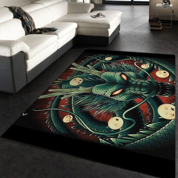 Dragon Ball Shenron Area Rug Living Room And Bed Room Rug