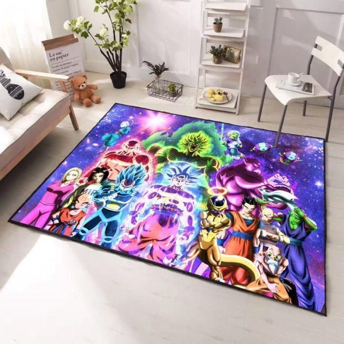 Dragon Ball Super Area Rug Living Room Rug Home Decor Floor Decor