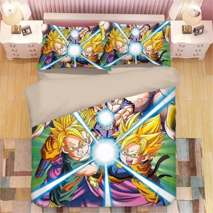 Dragon Ball Z Son Goku #21 Duvet Cover Pillowcase Bedding Set Home Bedroom Decor