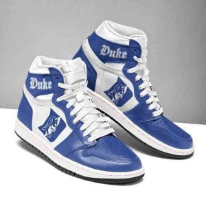 Duke Blue Devils NCAA Air Jordan 1 Sport Custom Sneakers JDH1212