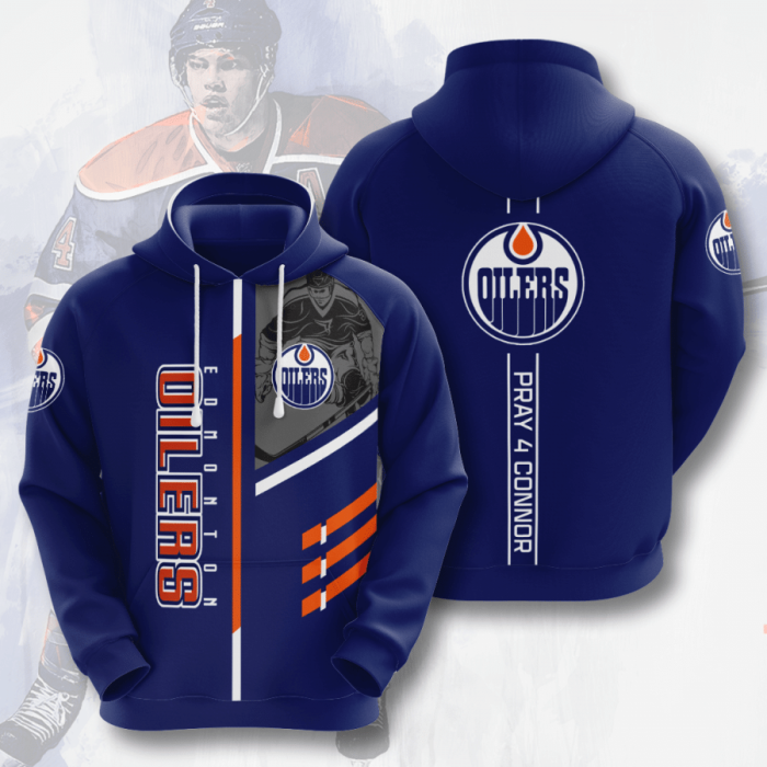 Edmonton Oilers 3D Hoodie