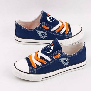 Edmonton Oilers NHL Hockey 1 Gift For Fans Low Top Custom Canvas Shoes