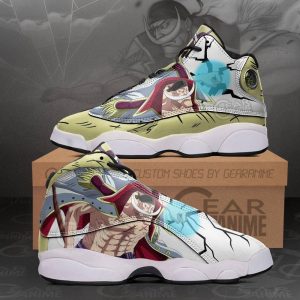 Edward Newgate Whitebeard Jordan 13 Sneakers One Piece Custom Anime Shoes