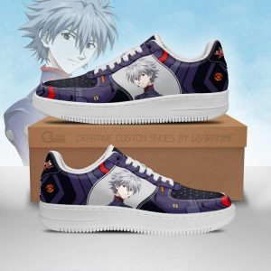 Evangelion Kaworu Nagisa Air Force Sneakers Neon Genesis Evangelion Shoes