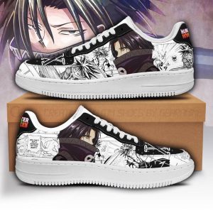 Feitan Air Force Sneakers Custom Hunter X Hunter Anime Shoes Fan Pt05