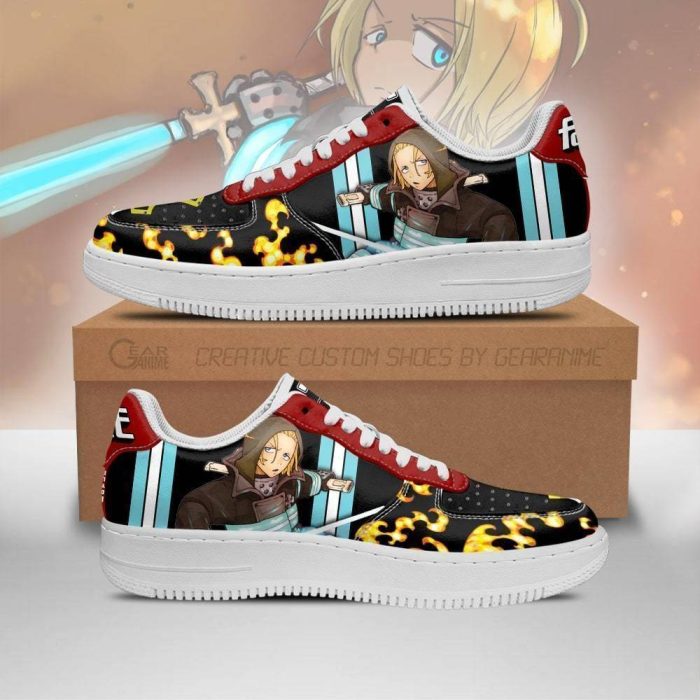 Fire Force Arthur Boyle Air Force Sneakers Costume Anime Shoes