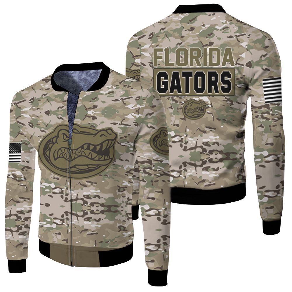 Florida-Gators-Camo-Pattern-For-Gators-Lover-3D-Fleece-Bomber-Jacket Florida Gators Camo Pattern For Gators Lover 3D Fleece Bomber Jacket