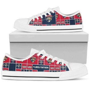 Florida Panthers Nhl Hockey 3 Low Top Sneakers Low Top Shoes