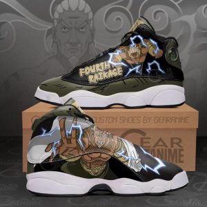 Fourth Raikage Jordan 13 Sneakers Naruto Custom Anime Shoes