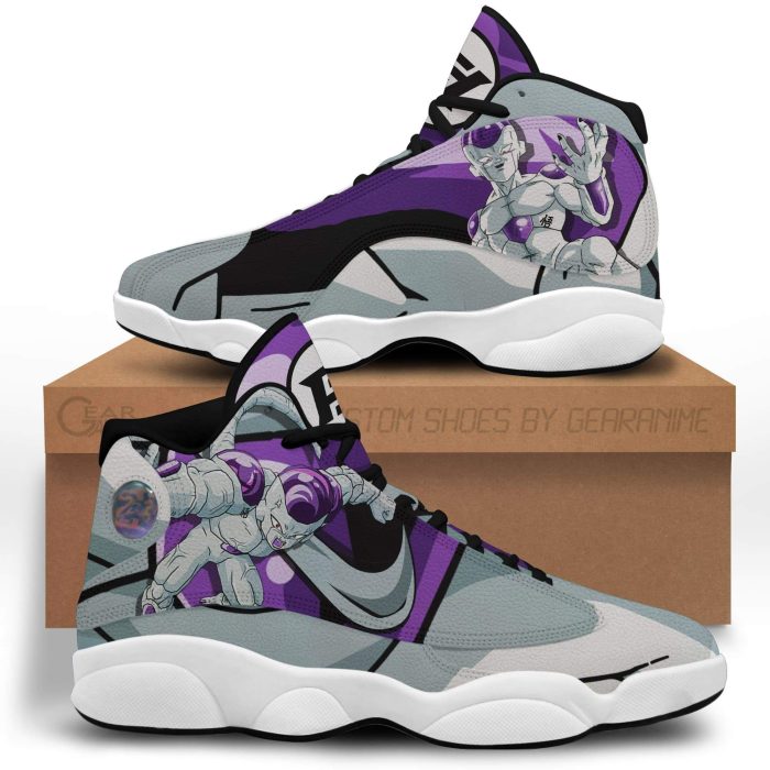 Frieza Shoes Dragon Ball Anime Jordan 13 Sneakers