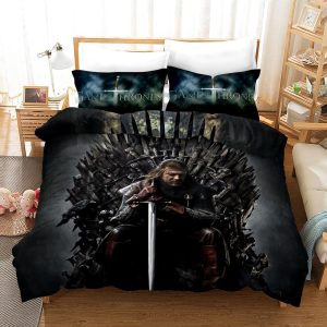 Game of Thrones Eddard Stark #38 Duvet Cover Pillowcase Bedding Set Home Decor BS0188